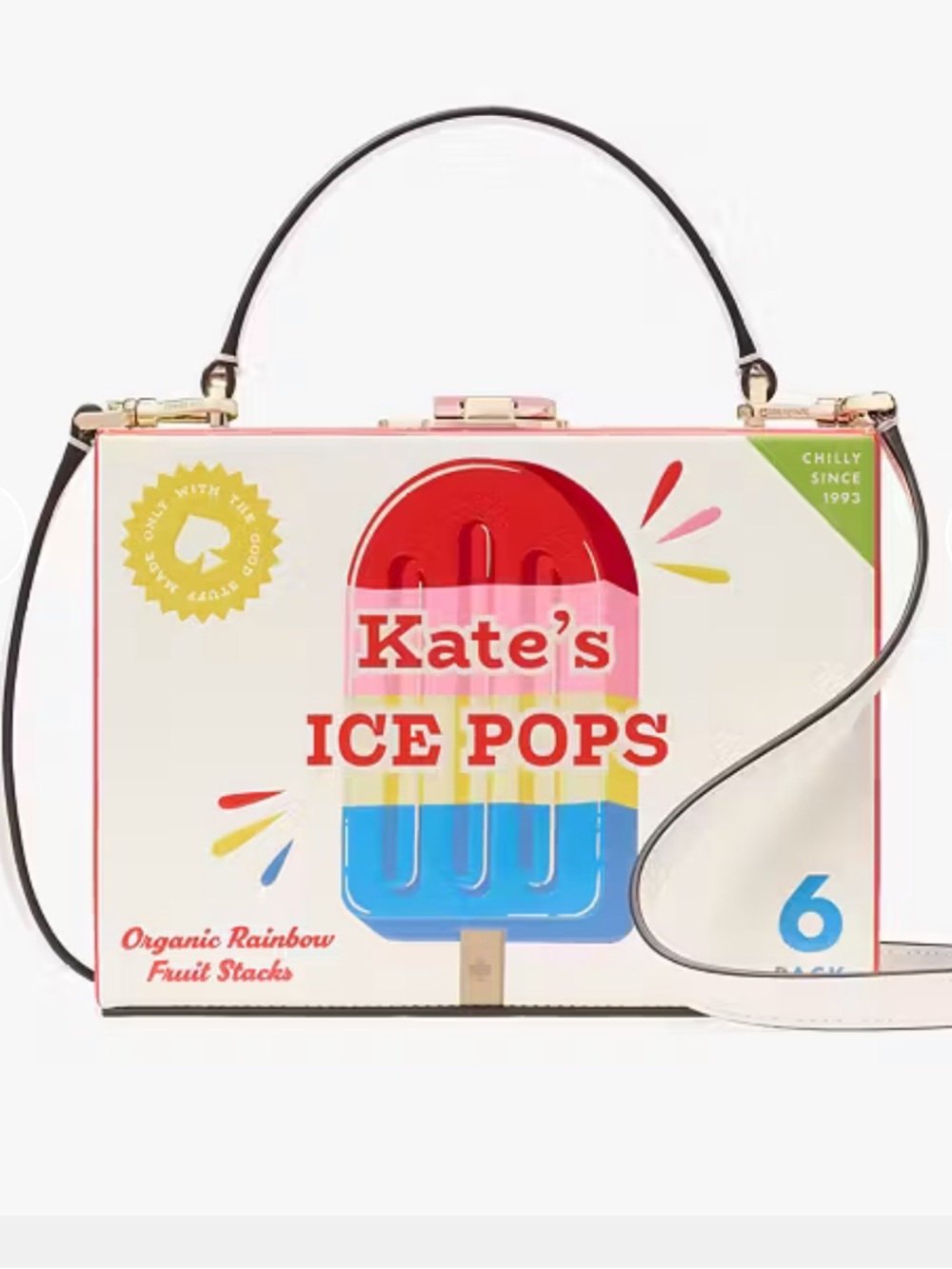 Kate Spade New York Snack Bar Popsicle Crossbody Bag Multi KL040 New